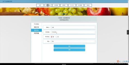 農產品銷售系統 設計、實現與計算機系統服務集成